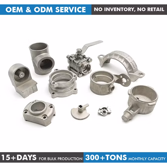 Customized Precision Stainless Steel Casting CNC Machining Parts in China Factory