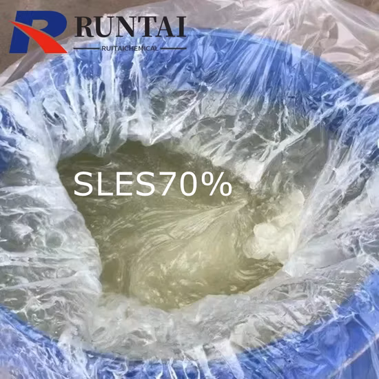 Daily Chemical Surfactant SLES 70 Sodium Lauryl Ether Sulphate