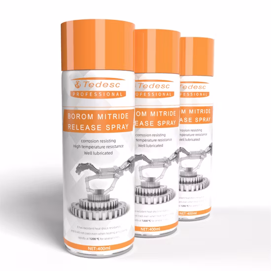 Spray economico al nitruro di boro, spray distaccante ceramico per vetro, acciaio inossidabile, agente distaccante